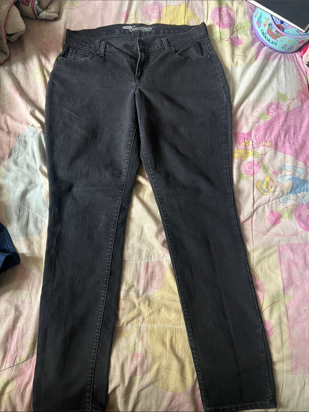 Old Navy Black Stretch Skinny Jeans